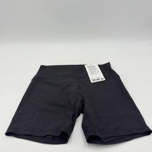 Lululemon Align Ribbed HR Shorts 6" Black Brand New